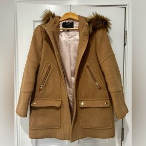 J. Crew Italian Wool Stadium Coat